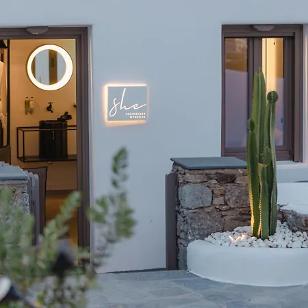 She Mykonos - The Residency 아파트호텔 4*